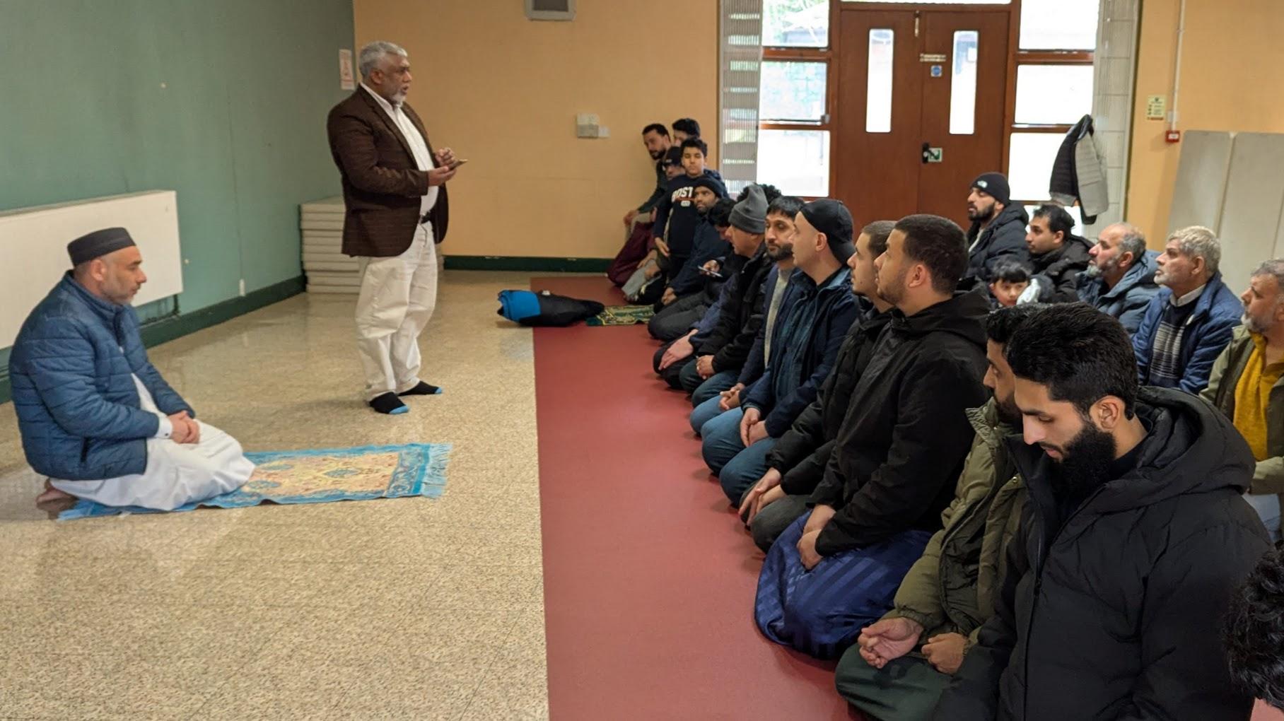 Friday prayer at Bilston Unity Centre